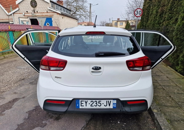 Kia Rio cena 25900 przebieg: 83635, rok produkcji 2018 z Knurów małe 781